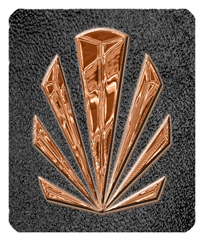 DF35-602-CP-SH-BK Copper Sunburst Shimmer Black